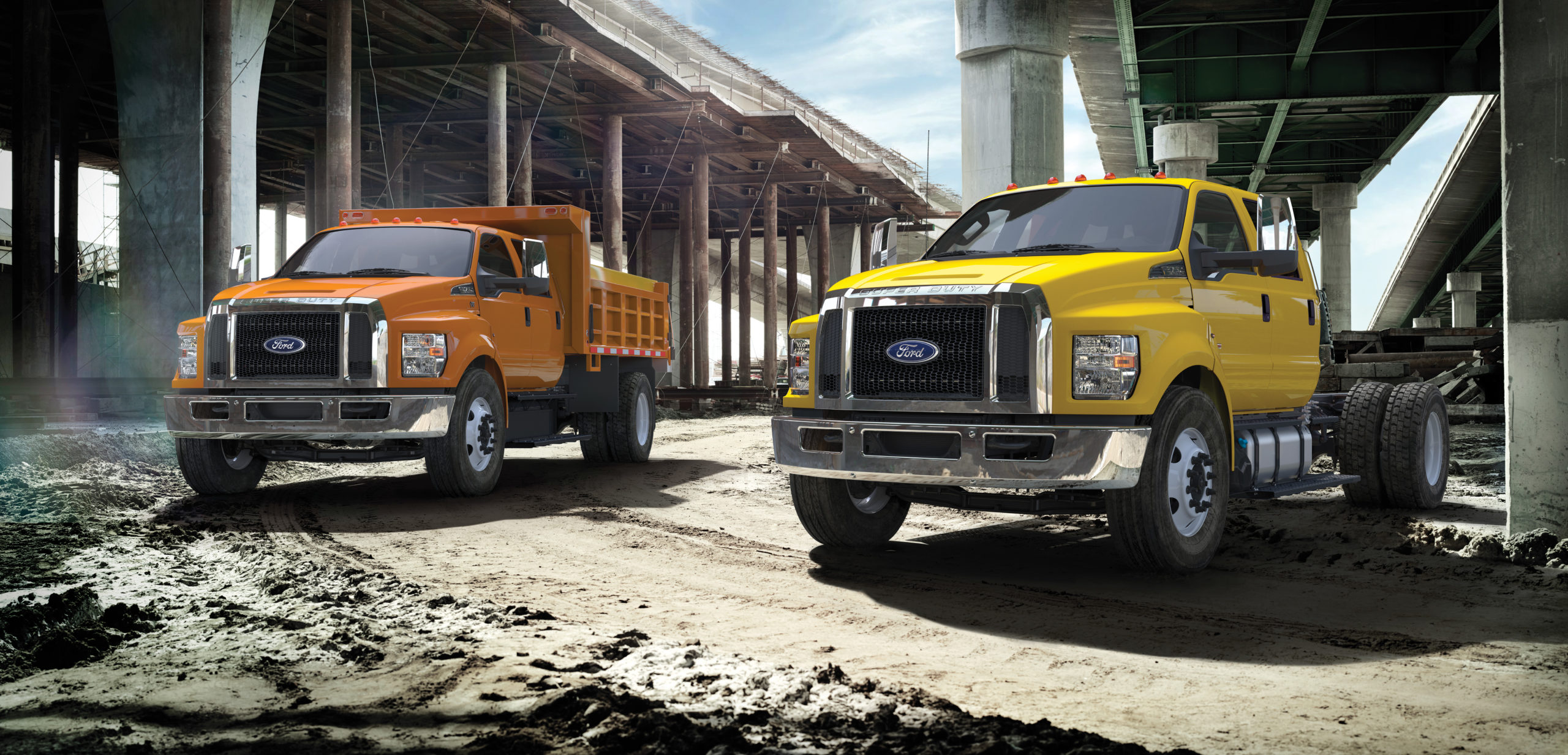 Ford Construction Fleet Trucks