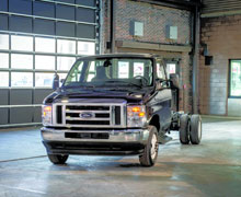 20 ESeries Chassis Cab Pickup Truck Black
